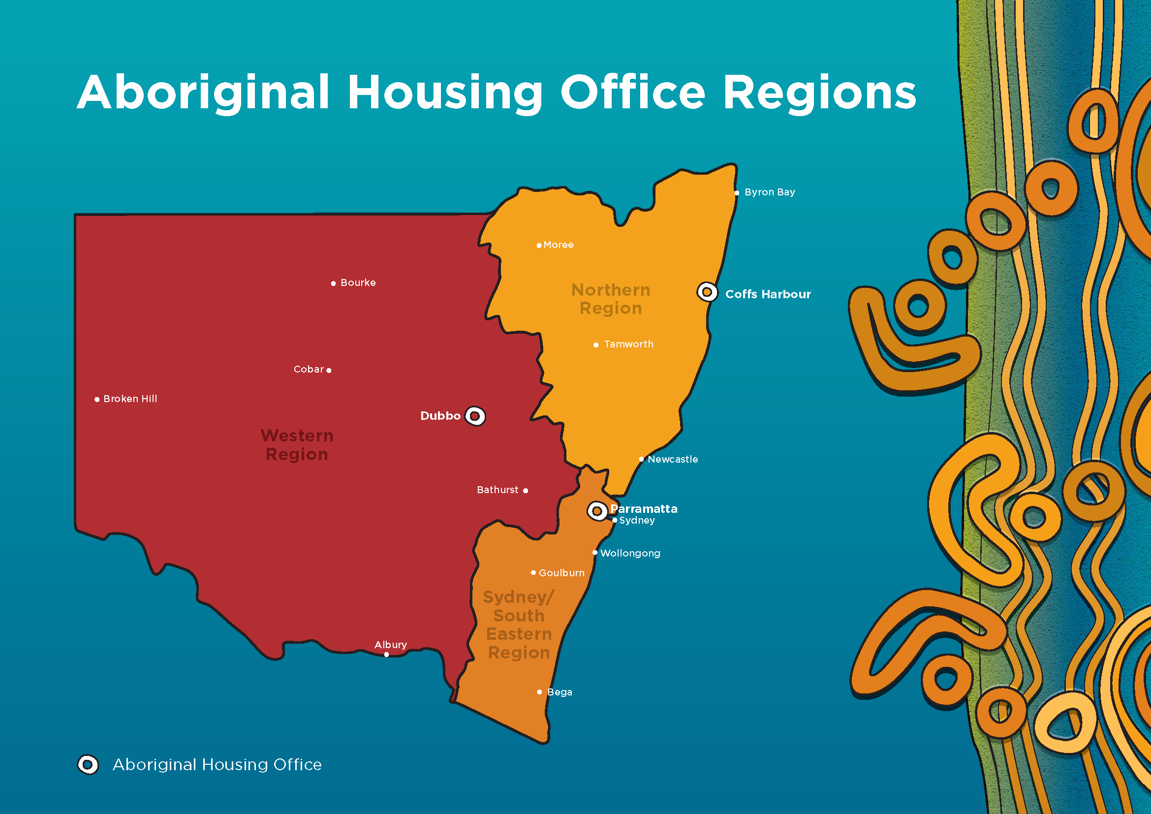 AHO Region Map